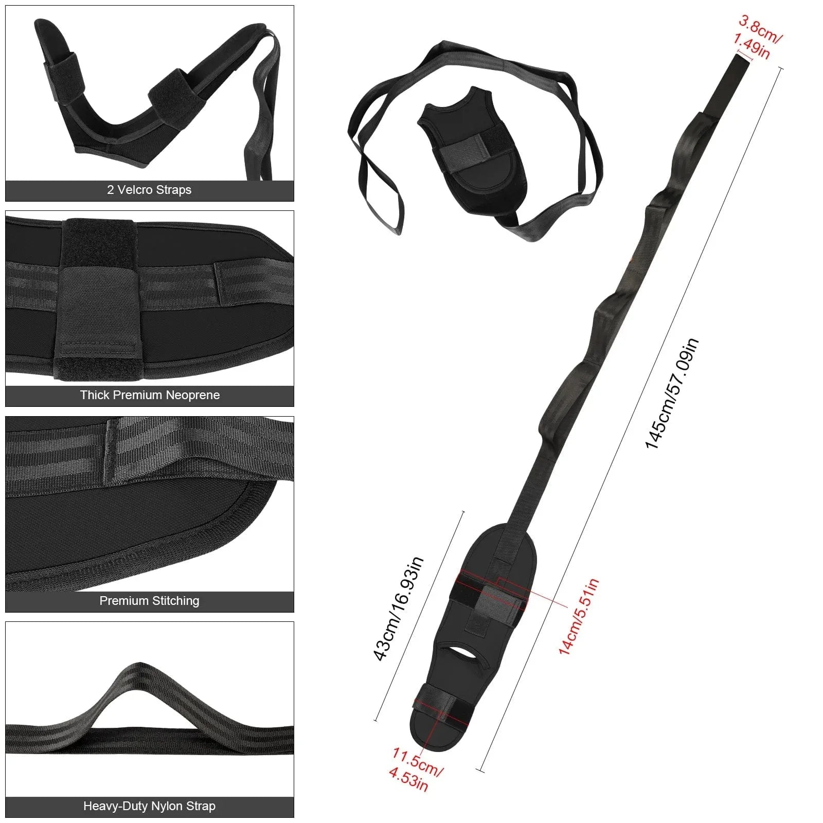 SearchFindOrder Red and bag / CHINA Flexi Stride Rehab Flex Yoga Belt Unleash Limb Freedom & Flexibility