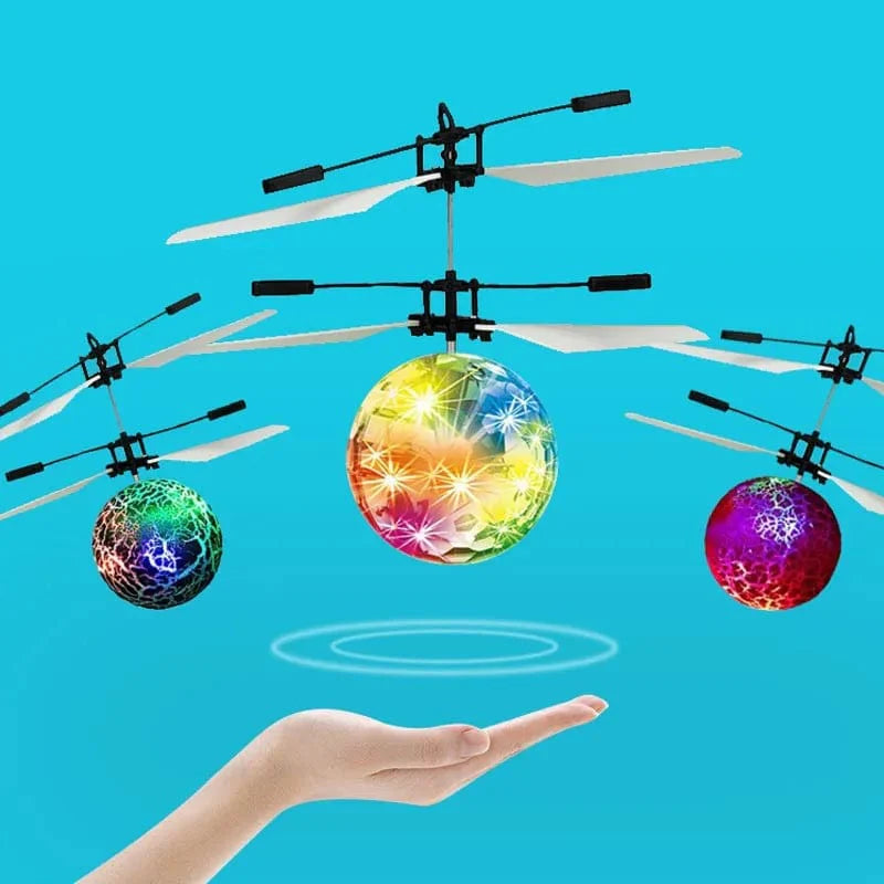 SearchFindOrder RC transparent ball Flying RC Luminous Ball