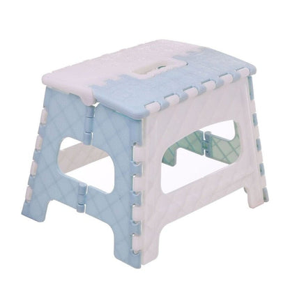 Folding Step Stool for Adults and Kids, Holds Up to 300 lbs., with Portable Handle