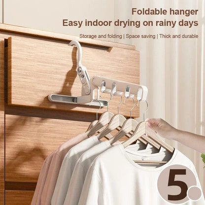 SearchFindOrder 4PCS Foldable Travel Clothes Hook