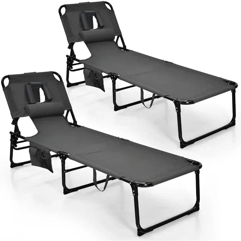 Folding Adjustable Lounge Chair