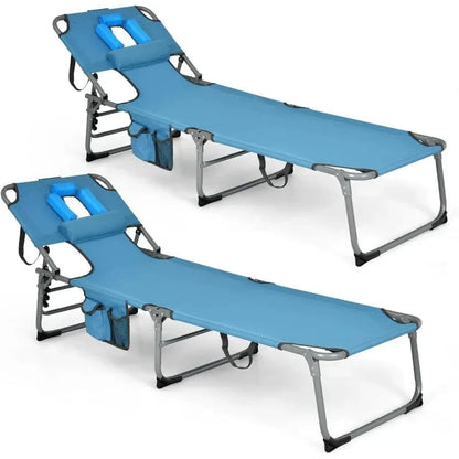 Folding Adjustable Lounge Chair