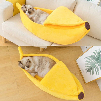 Fun Comfy Banana Pet Bed House - Smart Shop (Online Store for wise shoppers) 