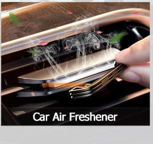 SearchFindOrder Silver Futuristic Low Profile Car Air Freshener