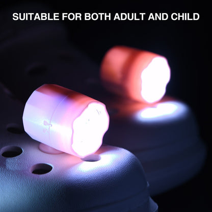 Glow Stride Rechargeable LED Shoe Lights 2 Pcs