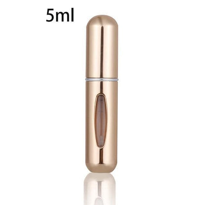 SearchFindOrder Coffee / 8ML Portable Mini Refillable Perfume Bottle With Spray Scent Pump