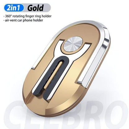 Multifunction Ring Kickstand & Mobile Car Vent Holder - Smart Shop (Online Store for wise shoppers) 