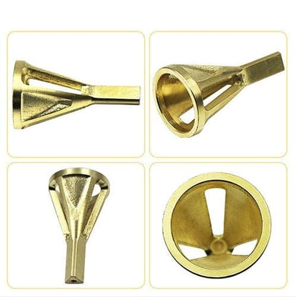 SearchFindOrder Gold hexagon Threaded Rod Fixer Deburring Tool