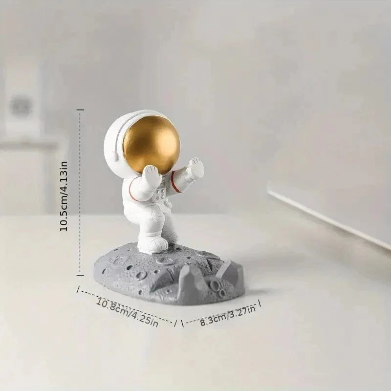 Whimsical Astronaut Mobile Phone Stand