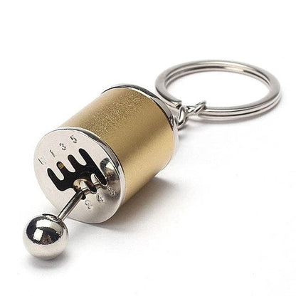 SearchFindOrder Red Six-Speed Manual Shift Keychain