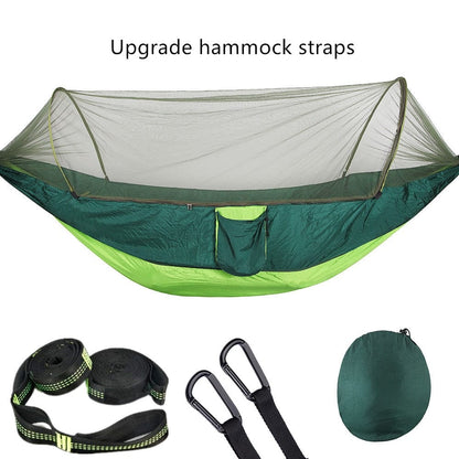 Portable Lightweight 2-Person Camping Hammock with Mosquito Net