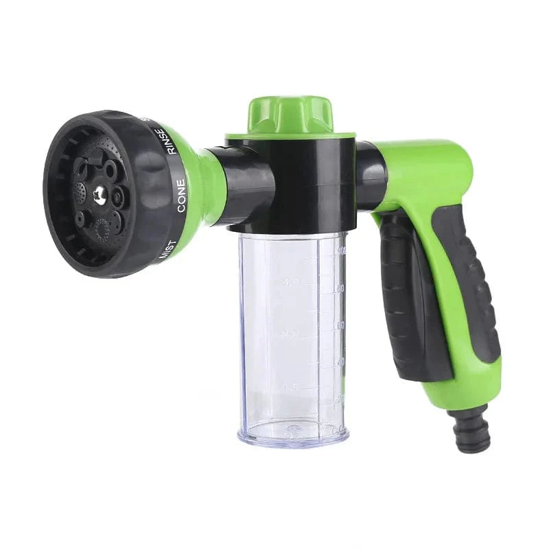 8-in-1 High-Pressure Auto Foam Hose Nozzle