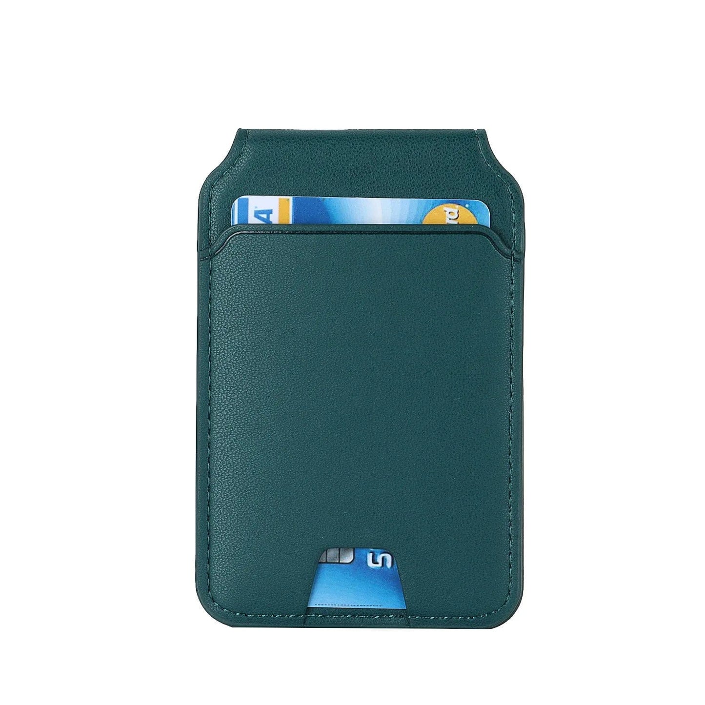 Magnetic Foldable Leather Kickstand Wallet