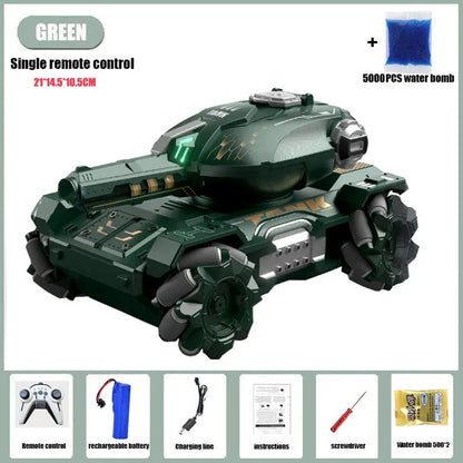 Toy Tank with Gesture and Remote Control