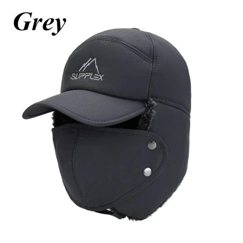 Winter Shield Hat Unisex Windproof Fleece Cap with Ear Protection