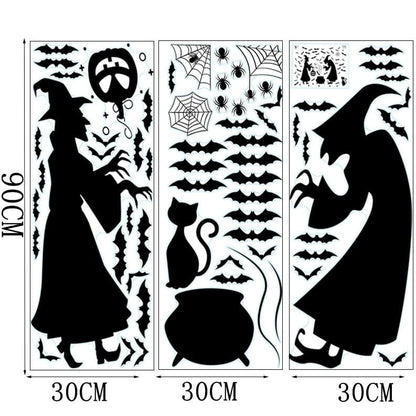 Horror Halloween Decoration Double Sided Removable Wall and Window Decals - Smart Shop (Online Store for wise shoppers) )