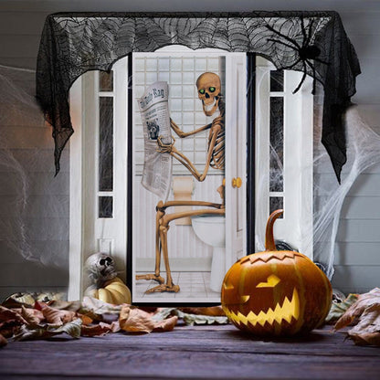 SearchFindOrder 1 / 76x130CM Halloween Decoration for Door  Window and Table Top Cover