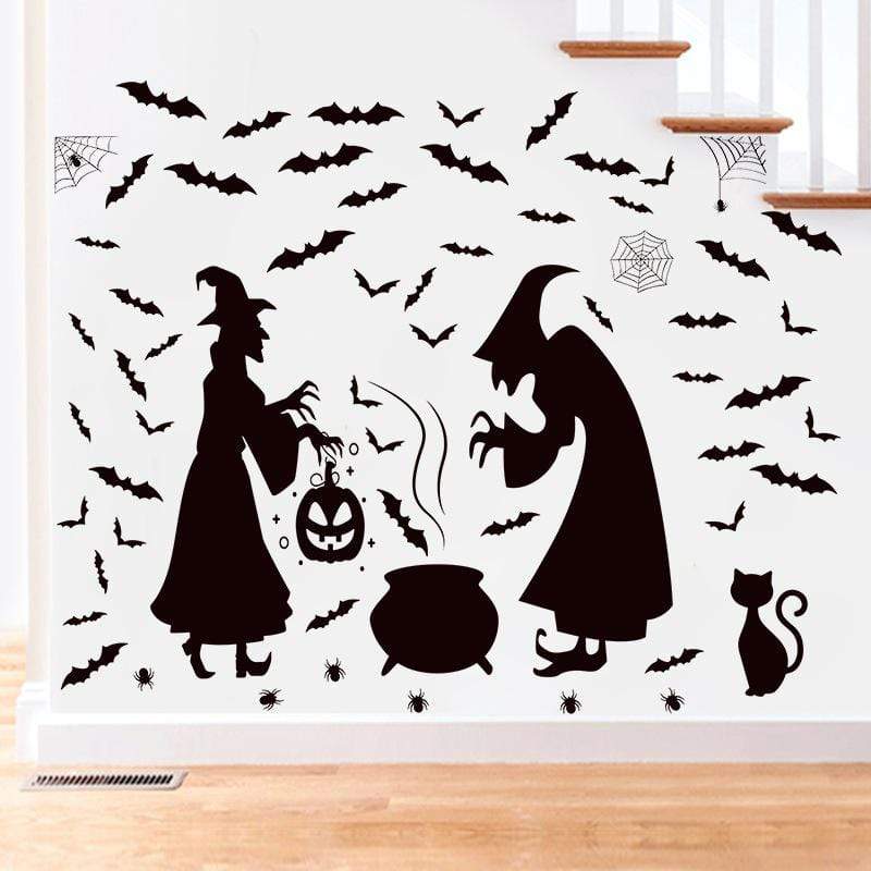 Horror Halloween Decoration Double Sided Removable Wall and Window Decals - Smart Shop (Online Store for wise shoppers) )