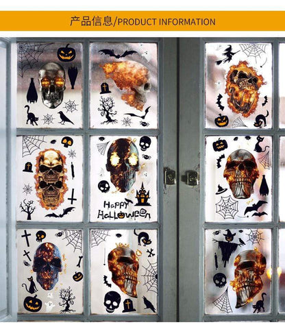 Horror Halloween Decoration Double Sided Removable Wall and Window Decals - Smart Shop (Online Store for wise shoppers) )