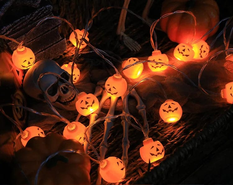 SearchFindOrder 1.5m Pumpkin Halloween LED Light String 