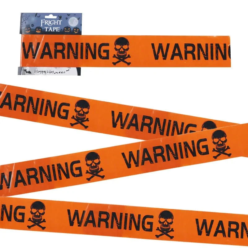 SearchFindOrder yellow 9M Halloween Prop Warning Plastic Line