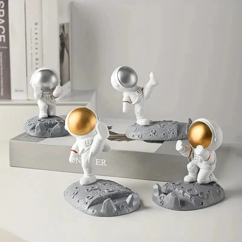 Whimsical Astronaut Mobile Phone Stand