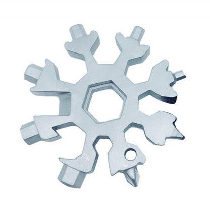 18-in-1 Stainless Steel Snowflake Multifunctional Tool