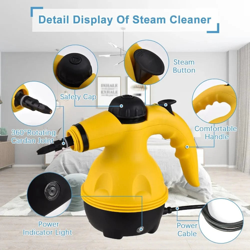 SearchFindOrder WHITE / 220V Handheld Steam Cleaner