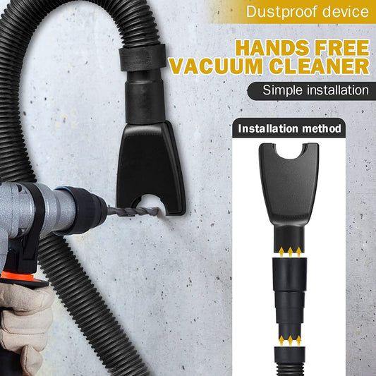 Hands-Free Drill Dust Vacuum Adapter