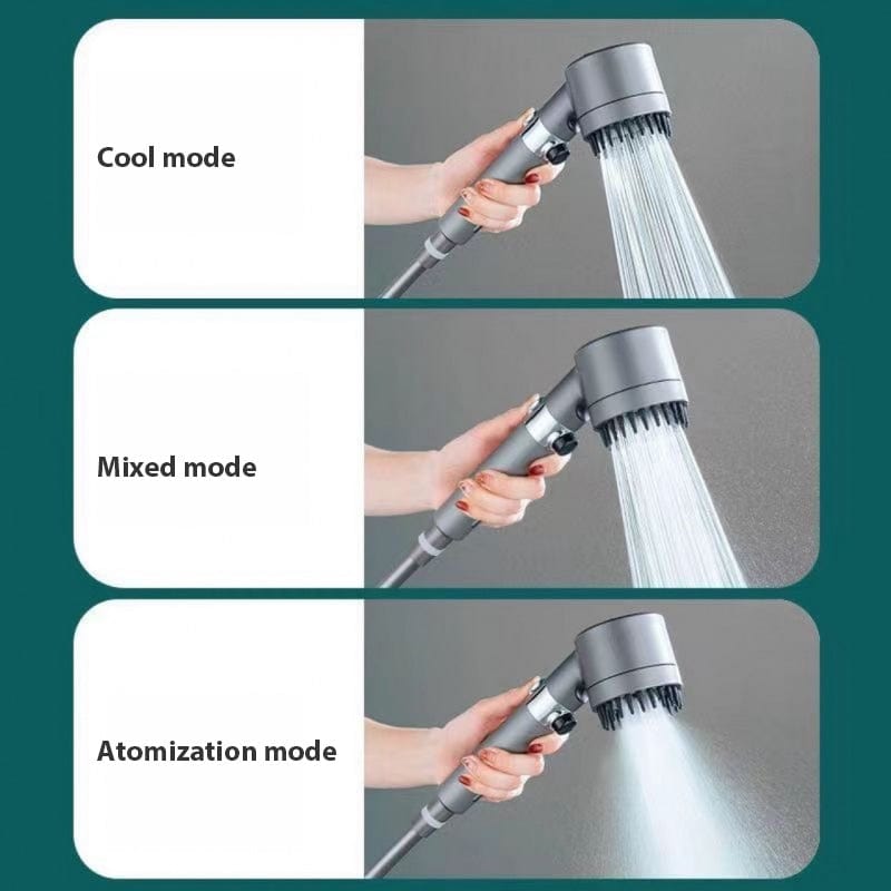 High-Pressure Handheld Massage Shower Head with Powerful Shower Spray