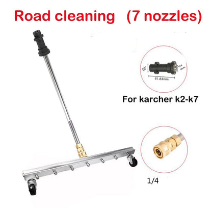 High-Pressure Washer Water Broom