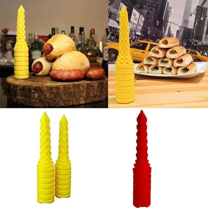 SearchFindOrder Yellow Hot Dog Bread Cutting Tool