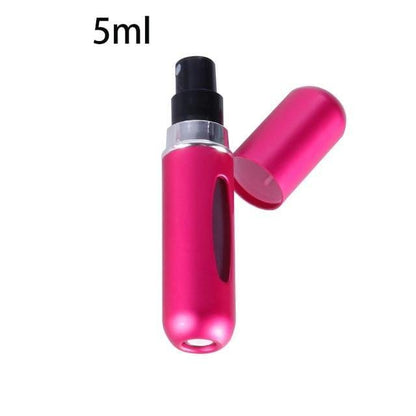 SearchFindOrder Pink / 5ML Portable Mini Refillable Perfume Bottle With Spray Scent Pump