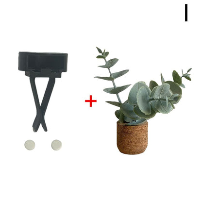 SearchFindOrder O 3D Artificial Plants Shape Innovative Car Fragrance Sculpt