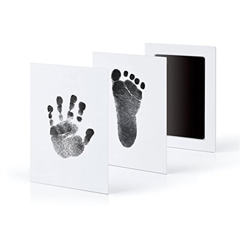 SearchFindOrder Black Inkless Baby Handprint and Footprint Memory Kit