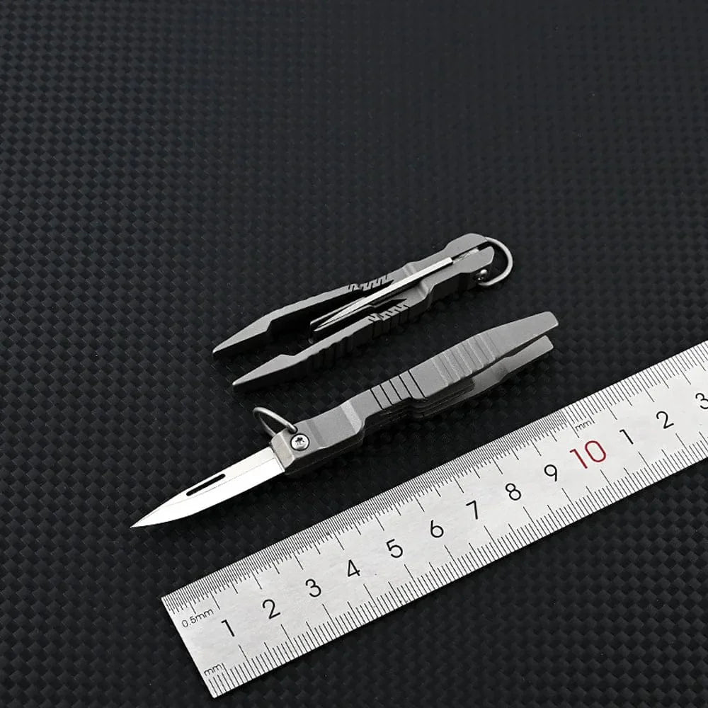 SearchFindOrder Jackknife 2 / CHINA Titanium Tweezer Knife Multifunctional Tool for All-Day Use