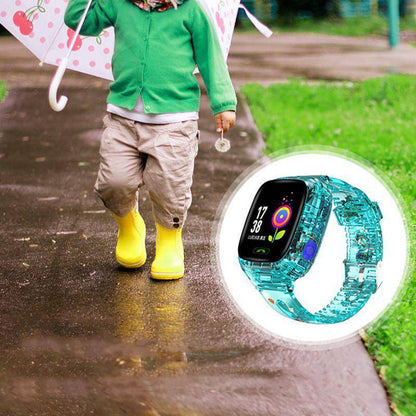 Kids Smart Watch Transparent Wifi+GPS+LBS Position IP67 Waterproof - Smart Shop (Online Store for wise shoppers) 