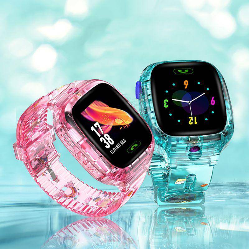 Kids Smart Watch Transparent Wifi+GPS+LBS Position IP67 Waterproof - Smart Shop (Online Store for wise shoppers) 