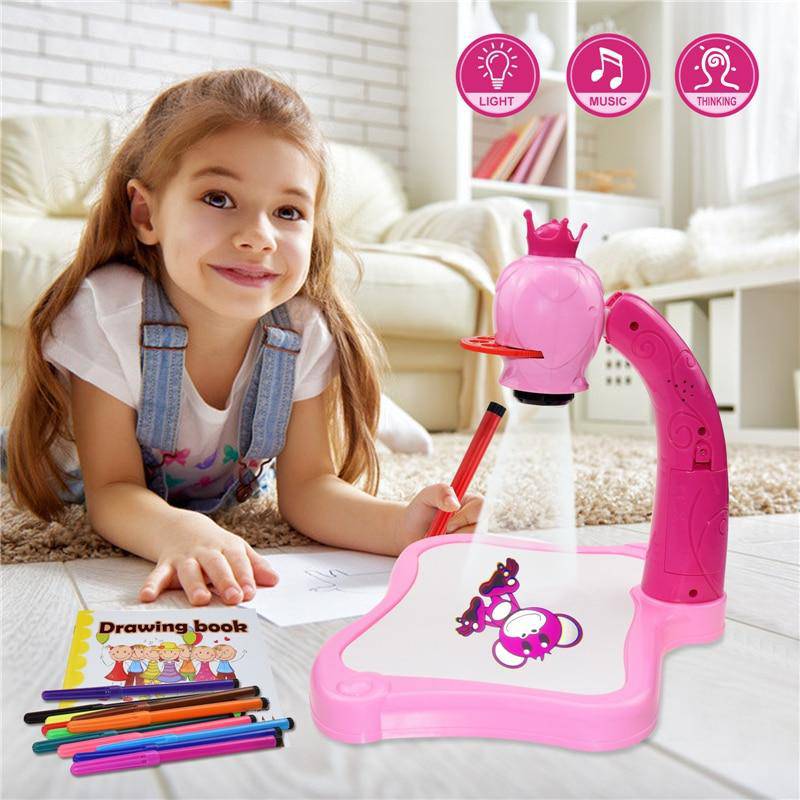 Kids LED Projector Art Drawing Table - Smart Shop (Online Store for wise shoppers) 