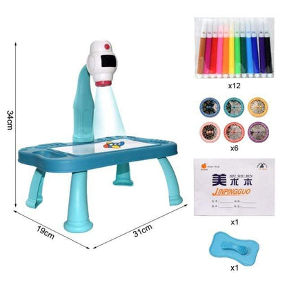 Kids LED Projector Art Drawing Table - Smart Shop (Online Store for wise shoppers) 