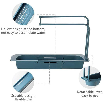 Adjustable Kitchen Sink Holder Rack