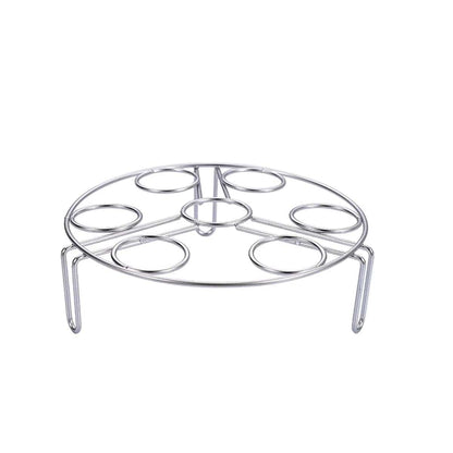 Stainless-Steel Egg Steamer Multifunction Rack Trivet