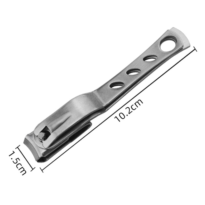 SearchFindOrder Small Effortless Rotary 360° Stainless Steel Nail Clippers Trimmer for Fingernails & Toenails