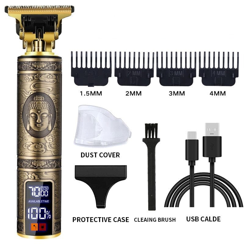 Professional Hair Clipper Cordless Hair Trimmer