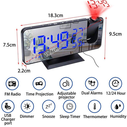 LED Digital Projection Alarm Clock - Smart Shop (Online Store for wise shoppers) 