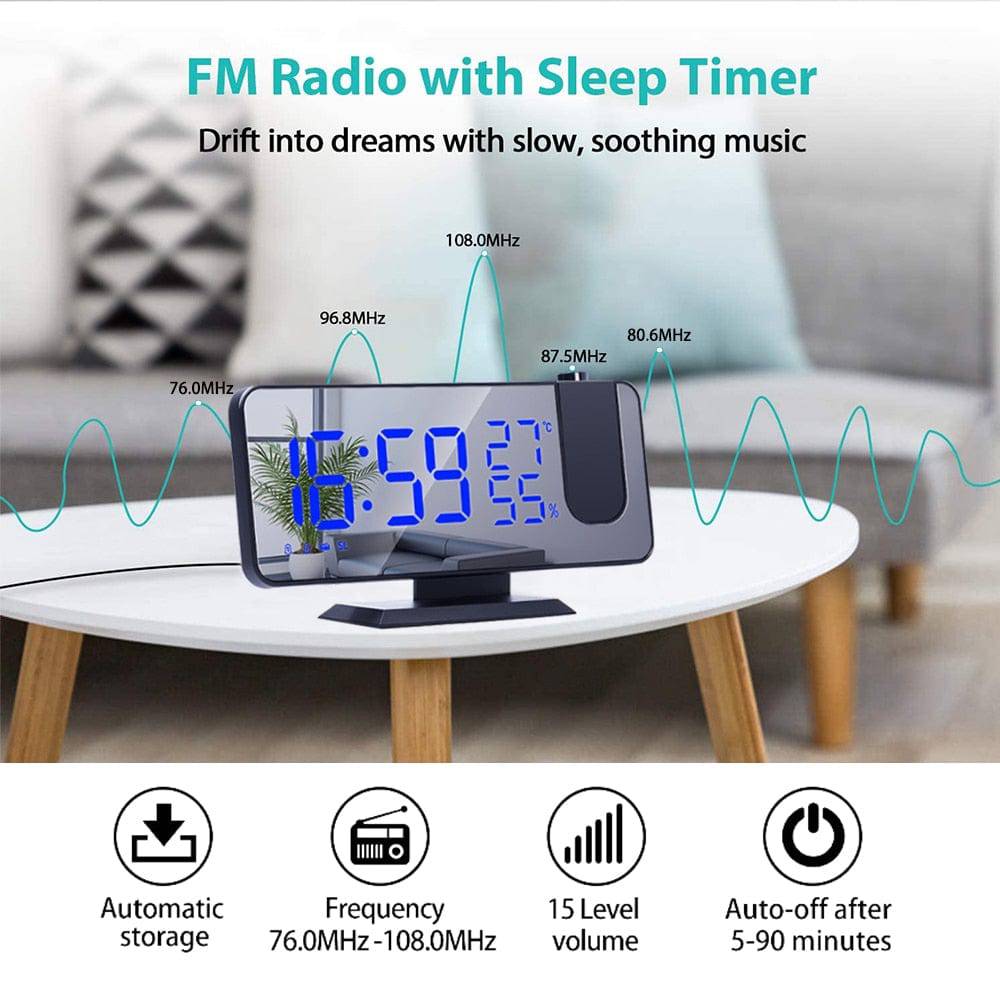 LED Digital Projection Alarm Clock - Smart Shop (Online Store for wise shoppers) 