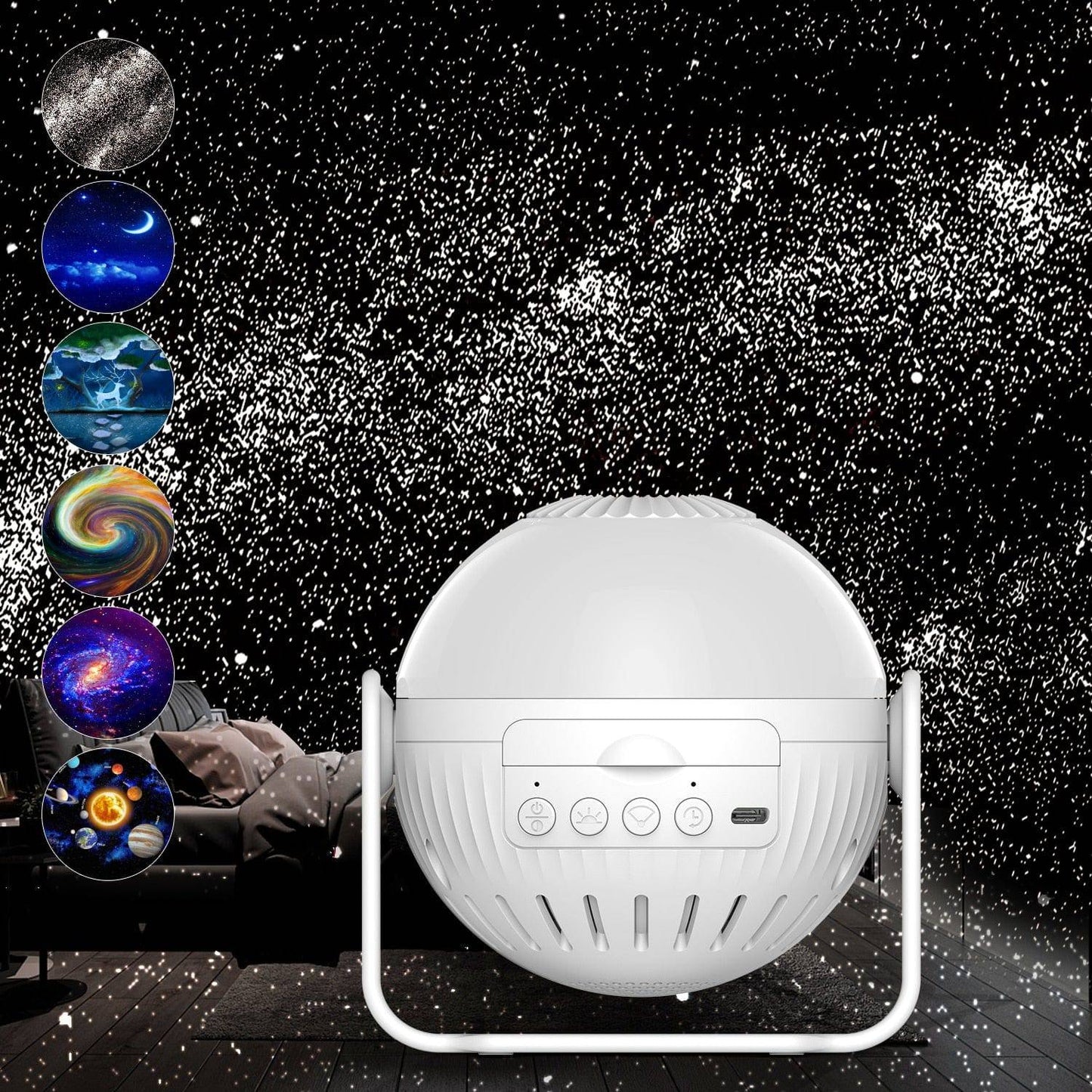 SearchFindOrder LED Galaxy Star Planetarium Projector