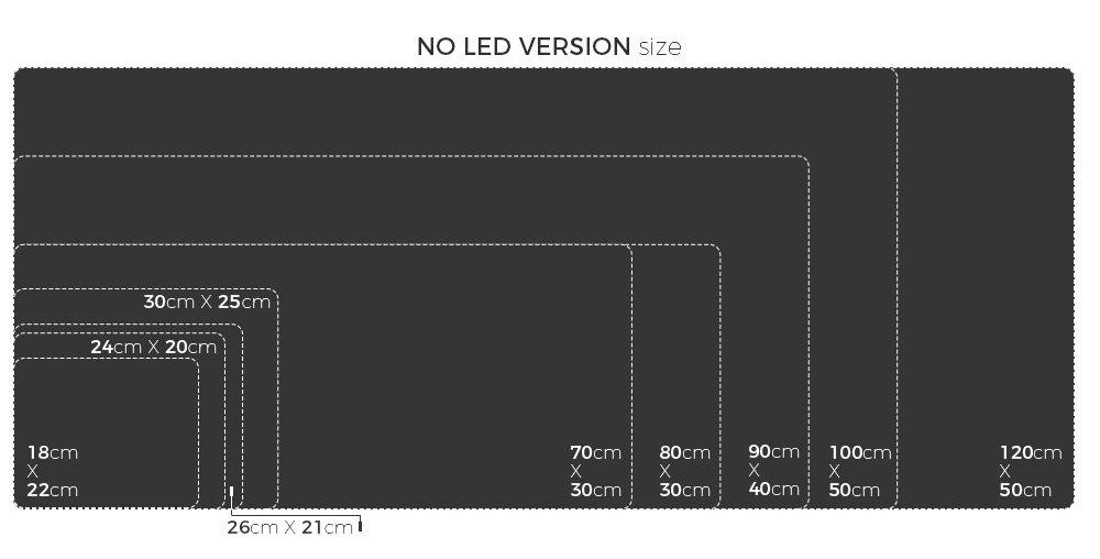 LED Light Mousepad RGB Keyboard Cover Deskmat - Smart Shop (Online Store for wise shoppers) 