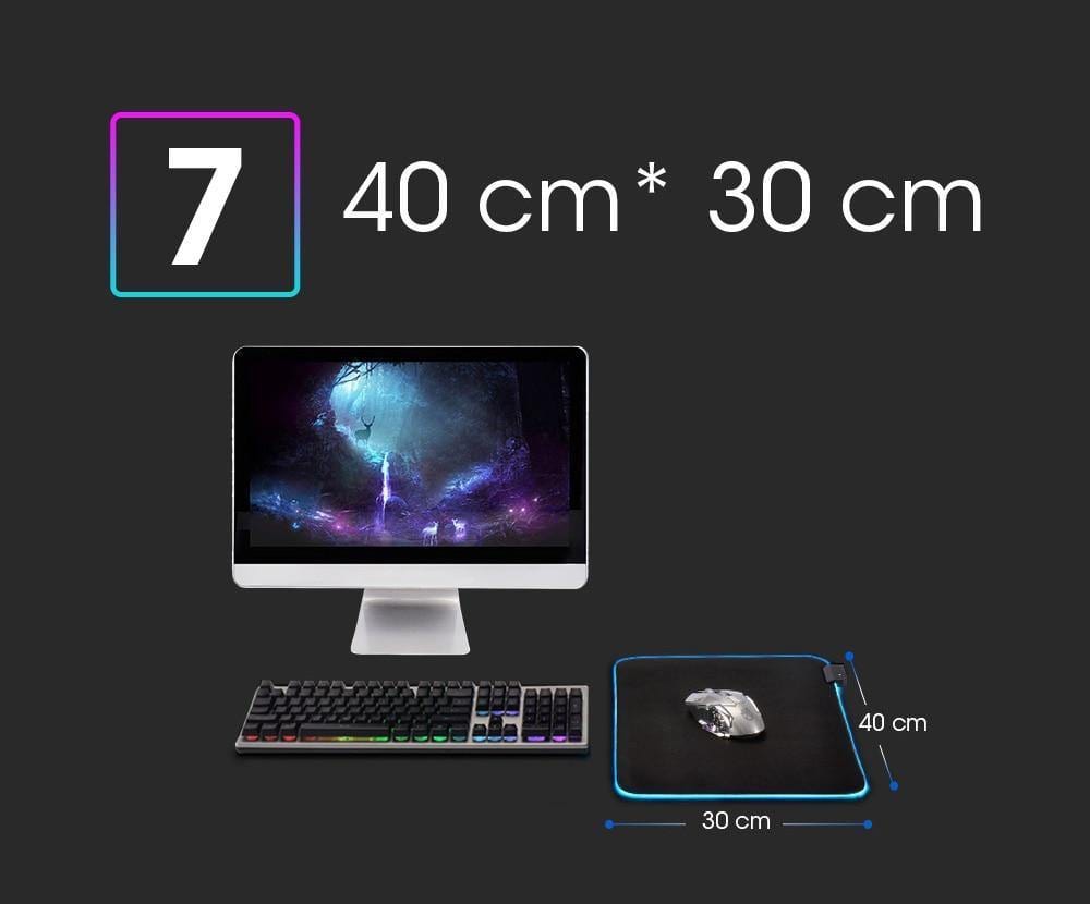 LED Light Mousepad RGB Keyboard Cover Deskmat - Smart Shop (Online Store for wise shoppers) 