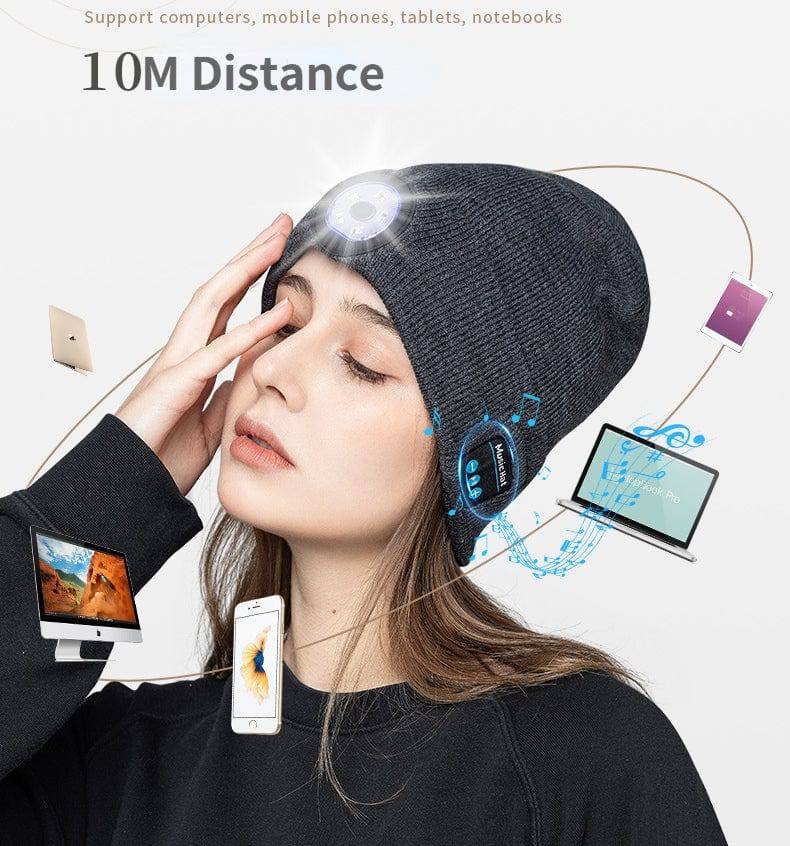 LED Wireless Headphone Music Winter Hat - Smart Shop (Online Store for wise shoppers) 